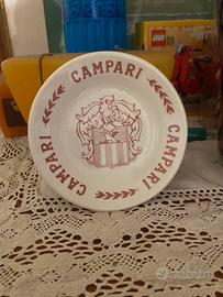 Piatto/posacenere Campari anni '80