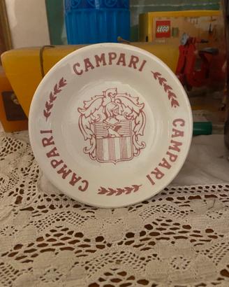 Piatto/posacenere Campari anni '80