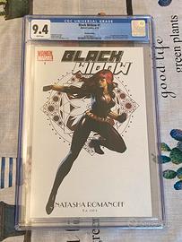 women of marvel black widow 1 cgc 9.4 (2010)