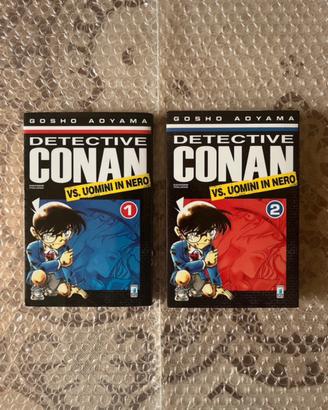Manga detective conan vs uomini in nero 1-2
