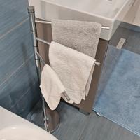 Piantana porta asciugamani 