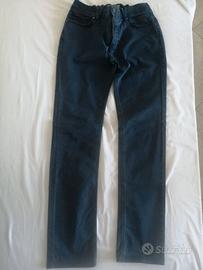 Pantaloni uomo blu in cotone elasticiz. FiftyFour