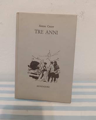 Libro Vintage TRE ANNI Anton Ceco  MONDADORI 1960