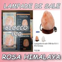 lampade di sale rosa Himalaya da 1 kg USB 