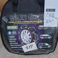 Catene da neve  12 mm nuove anche per VW Transport