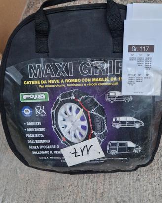 Catene da neve  12 mm nuove anche per VW Transport