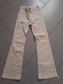 Jeans H&M donna taglia 32 beige