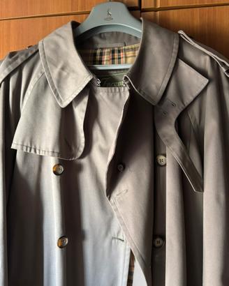 Trench vintage Incom interno tartan