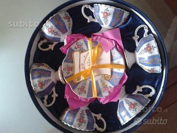 Set tazzine royal porcelain vintage porcellana