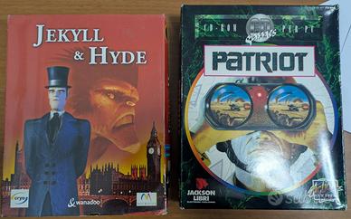 Patriot Jekyll & Hyde pc cd rom big box italiano