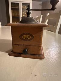 Macinino Caffè Tre Spade Legno Vintage