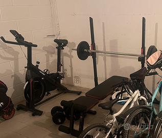 🔥 PALESTRA COMPLETA HOME GYM – 92 KG TOTALI 🔥