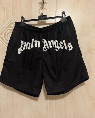 Costume da bagno uomo Palm Angels - Nero con logo