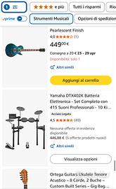 Strumenti musicali vari tipi leggere sotto.