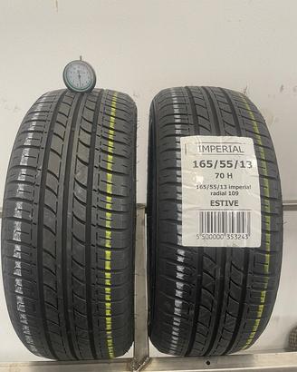 165 55 r13 70h 2 gomme imperial estive