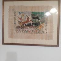 papiro su pergamena originale 