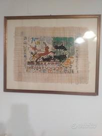 papiro su pergamena originale 