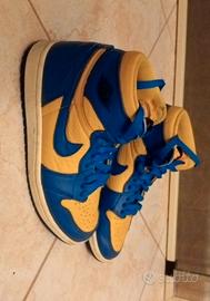 Jordan 1 blu e gialle