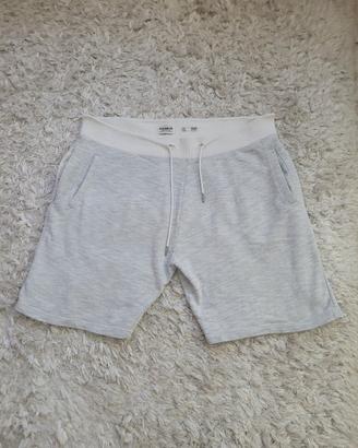 Pantaloncini in felpa grigi Pull&Bear