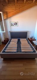 letto matrimoniale con doghe elettriche