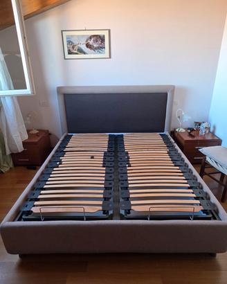 letto matrimoniale con doghe elettriche