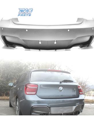 PARAURTI POSTERIORE BMW F20 F21 11-15 LOOK M PERFO