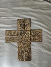 brutalistisches Sakral Kreuz Skulptur 1960