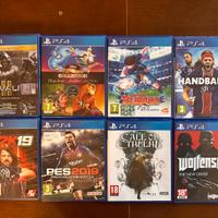 Lotto 8 giochi PS4 USATI