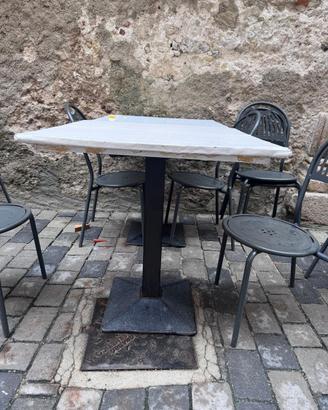 Piede tavolo esterno