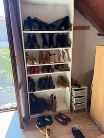 3 Librerie / Scarpiere BILLY IKEA (80x28x202 cm)