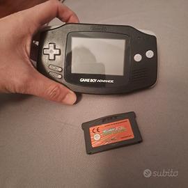 game boy advance con gioco megaman