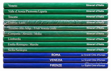 Touring Club – Itinerari d’Italia + 3 città – 12 v