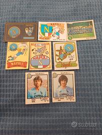 Figurine Panini scudetti Napoli.