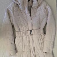 Giubbotto lungo beige Talco 