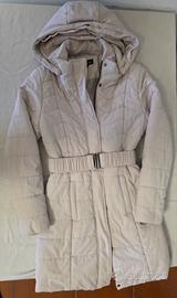 Giubbotto lungo beige Talco 