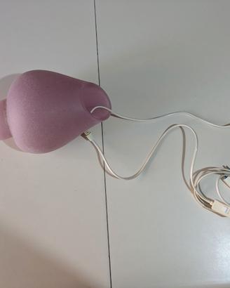 Lampada Vetro di murano Colore rosa