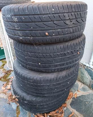cerchi in lega (originali FIAT) e gomme invernali