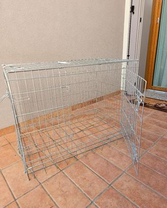 gabbia per trasporto cani media/grande taglia 
