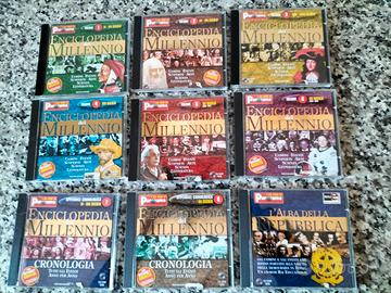 ENCICLOPEDIA DEL MILLENNIO in 9 CD