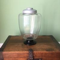 Vaso vetro soffiato vintage