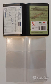 Portadocumenti Auto Moto, chiusura a 2 ante