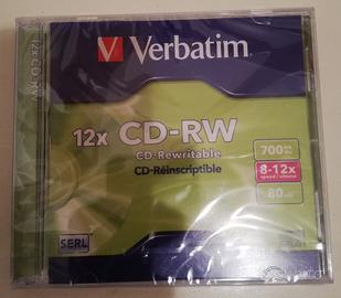CD Riscrivibili Verbatim