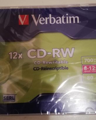 CD Riscrivibili Verbatim