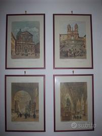 Sei quadri 35 x 50 cm