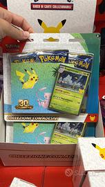 Box bustine pokemon 30esimo anniversario