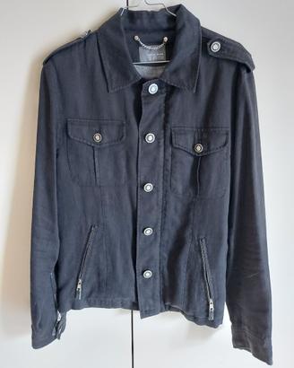 Giubbino leggero in lino da uomo Zara Man