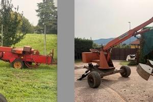 ragno carica letame e imballatrice da montagna rot