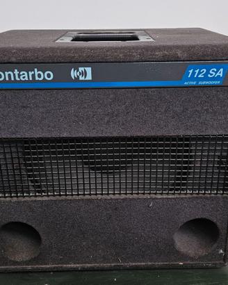 montarbo: difusori amplificati + Subwoofer attivo