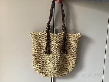 Borsa in paglia Kbas