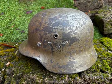 Elmetto tedesco M35 luftwaffe mimetico ww2